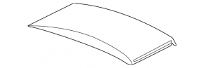 Roof metal Infiniti QX50 19- under panorama, on the body