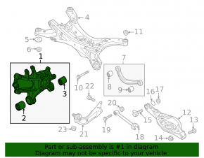Mazda CX-5 17-24 AWD rear left axle with microcracks