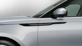 Right fender molding for Land Rover Range Rover Velar 18-23, gloss black, insert, gloss black