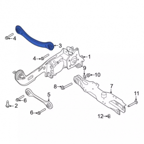 Upper Rear Right Transverse Arm Ford Escape MK4 20-