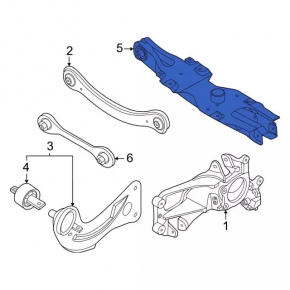 Upper Rear Right Transverse Arm Ford Escape MK4 20-