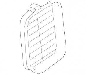 Air intake grille BMW 3 G20 19- 2.0T