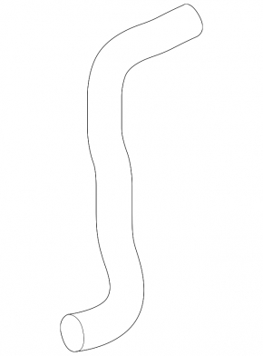 Cooling pipe lower Lexus ES350 19-