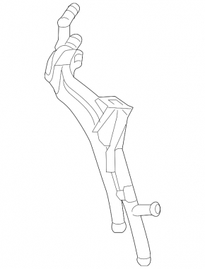 Engine Cooling System Tubes VW CC 08-17 AND