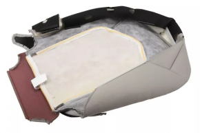 Passenger seat Cadillac CTS 14-14 with airbag, electric, leather gray