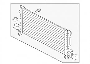 Polestar 2 21-25 Water Cooling Radiator