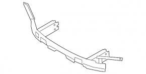 Front bumper reinforcement upper BMW X5 G05 19-23 OEM