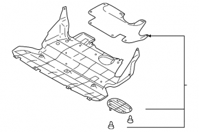 Engine protection Subaru Forester 19-SK