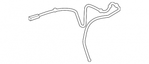 Lexus ES350 07-12 trunk lid release cable