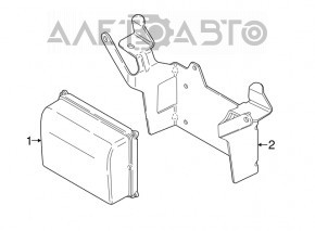 BMW X5 F15 14-18 Cruise Control Radar Bracket