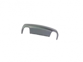 Rear bumper trim lower Jeep Cherokee KL 19-21 for 2 pipes, in body color, under chrome tips