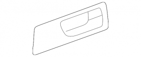 Lexus ES300 ES330 inner rear left door handle