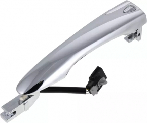Door handle outer front left Nissan Maxima A36 16-23 chrome keyless