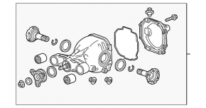 Cadillac ATS 13-19 AWD Rear Differential