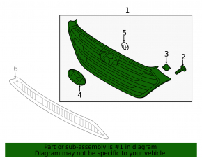 Radiator grill assembly Hyundai Tucson 16-18 black with FPS emblem