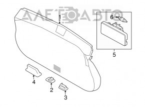 Nissan Rogue 14-20 Tailgate Handle