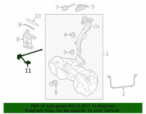Fuel level sensor Mercedes W213 E 17-23