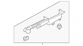Pocket box trunk right Ford Explorer 20-