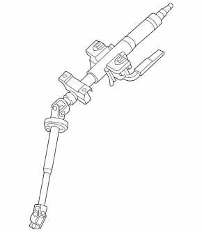 Mitsubishi Galant 04-12 steering column