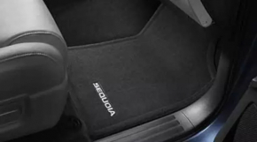 Set of floor mats 3rd row Toyota Sequoia 08-16 beige