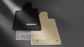 Set of floor mats 3rd row Toyota Sequoia 08-16 beige