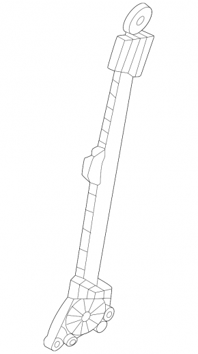 Rear left window lift mechanism for Mazda CX-50 23-25