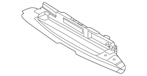 Nissan Ariya 23-25 radiator deflector blinds with motors