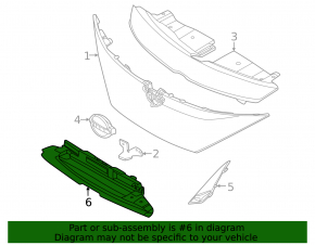 Nissan Ariya 23-25 radiator deflector blinds with motors