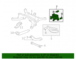 Rear right axle GMC Terrain 10-17