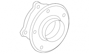 Front right hub BMW 5 F10 11-16 RWD GSP