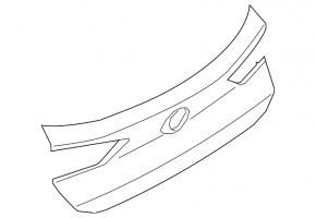BMW X2 F39 18-23 Trunk Door Trim