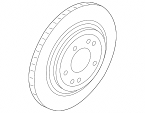 Front right brake disc Kia Forte 4d 14-18 280mm