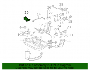 Toyota Prius Tank Vent Valve 20 04-09