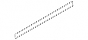 Lower rear right door seal for Nissan Ariya 23-25