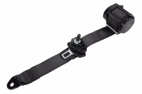 Chevrolet Equinox 21-24 rear right seat belt, black