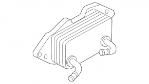 Engine Cooler Porsche Cayenne 958 11-17