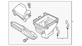 Resonator Lincoln MKZ 13-16 3.7
