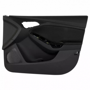 Door trim panel, front right, Ford Focus mk3 11-18, black, Titanium