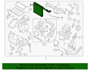 Mazda 6 13-21 Evaporator Without Sensor