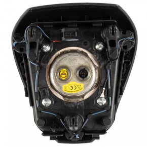 Airbag in steering wheel driver Ford Fusion mk5 17-20 black, rusty pyropatron
