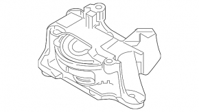 Right engine mount for Lincoln Corsair 20-25 FWD 2.0