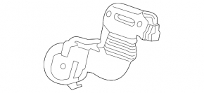 Driver's seat back blower assembly for Jaguar F-Pace X761 17-20