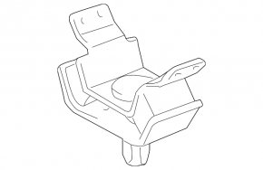 Rear engine mount for Lexus GX470 03-09