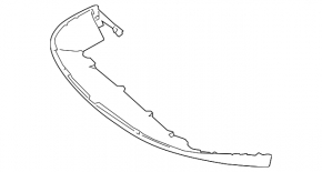 Front bumper lip VW Jetta 06-10