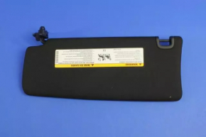 Right visor Dodge Dart 13-16 black