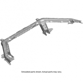 TV panel radiator Cadillac ATS 13-19 complete