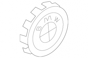 Center cap for BMW i3 14-21 disk
