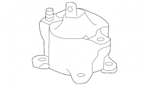 Central engine mount for Honda Accord 13-17 2.4 manual transmission