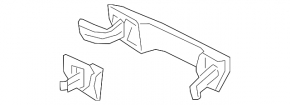 Outside door handle, rear right, Audi Q3 83A 19-25