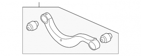 Upper rear left control arm for VW Tiguan 18-24